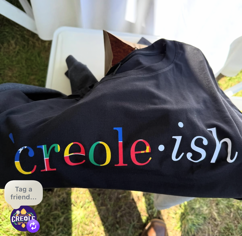 Retro Creole-ish Print Tee
